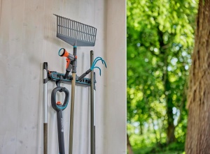 Halter pentru unelte de gradina Gardena Einzelstecker Flex, 2 bucati, din material reciclat - Img 5