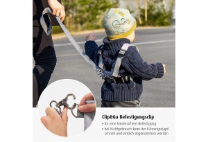 Ham de alergare si protectie pentru copii reer TravelKid Go, lesa de siguranta si ham de alergare pentru bebelusi si copii - Img 3