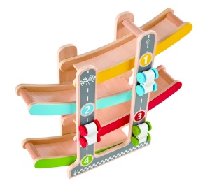 Hape E0438 - Flickflack Racetrack, Jucarie din lemn - Img 3