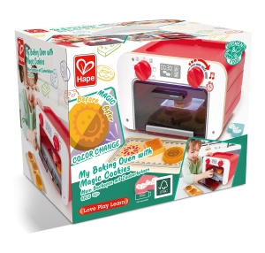 Hape Mein Backofen Set cu Lumini si Sunete Jucarie Interactiva pentru Copii 3 - Img 6