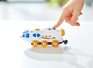 Hape Spaceshuttle 2-in-1 Jucarie Interactiva cu Sunete si Lumina - Img 5
