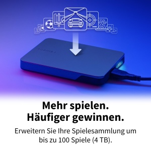 Hard Disk extern Toshiba Canvio Gaming 4TB pentru console si PC - Img 2