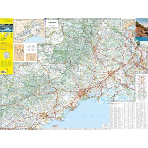 Harta Locala Michelin Gard, Herault - Scala 1150.000, 3D, Itinerarii Turistice - Img 3