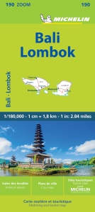 Harta rutiera si turistica Michelin Bali Lombok 190