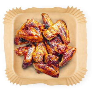 Hartie de copt GOURMETmaxx pentru friteuze cu aer cald, 5-8 litri, 100 bucati - Img 5