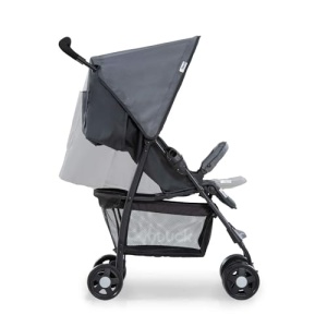 hauck Buggy Sport, Charcoal/Stone - Carucior de calatorie pana 5,9 kg - cu functie de inclinare pentru copii de la nastere pana la 15 kg - Cos de cumparaturi mic pliabil, mare pana la 3 kg - Img 15