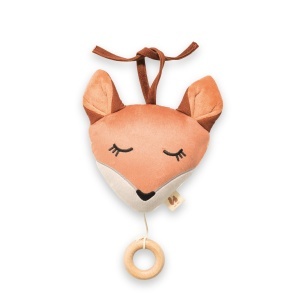 Hauck Cuddle N Sleep Fuchs Jucarie Muzicala pentru Bebelusi cu Melodie Brahms Fox