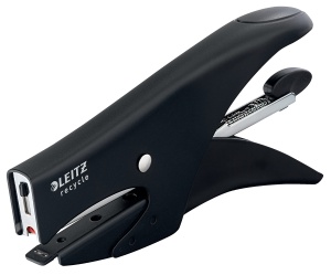 Heftzange Leitz NeXXt 100 Reciclabila, Metal, Negru, Capacitate 15 Foi