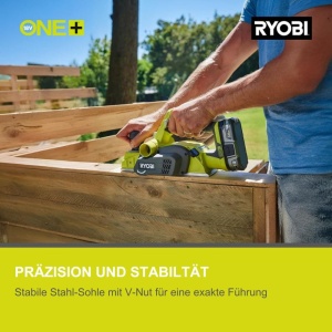 Hobel electric RYOBI R18PL-0, 18V, latime 82 mm, 200 W - Img 3