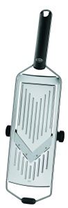 Hobel pentru legume Rosle cu V-klinge, din otel inoxidabil, 5 grosimi de taiere, 43.43 cm - Img 2