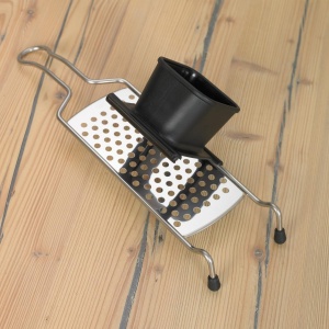 Hobler pentru Spatzle ROSLE, Inox 1810, cu Trichter si Picioare Antiderapante - Img 5