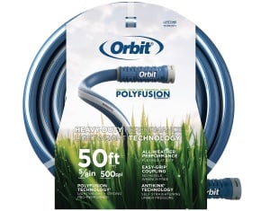 Hose de gradina Orbit Polyfusion 15 m, Albastru, Antikink