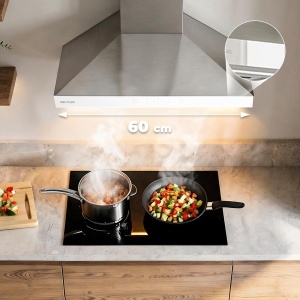 Hota pyramida Cecotec Bolero Flux PT 604400 Inox 60cm 449,5 mh A - Img 2