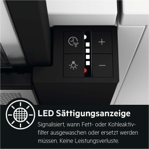 Hota telescopica AEG DPE5660B 600 m3h LED Negru Clasa energetica A - Img 5