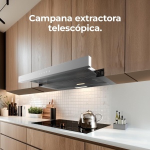 Hota telescopica Cecotec Bolero Flux TLT 604000, 60 cm, inox, A, 415 mh - Img 4