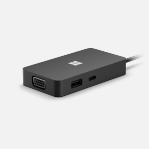 Hub USB-C Microsoft Surface, 5 porturi, compatibilitate cu laptopuri Surface