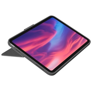 Husa cu tastatura Logitech Combo Touch pentru iPad (10. Gen) - Tastatura iluminata, design flexibil - Img 4