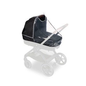 Husa de ploaie universala hauck pentru babywannen, transparenta, cu ventilatie