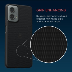 Husa de protectie Motorola pentru Moto G 5G (2024), neagra, cu amortizare socuri - Img 6