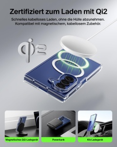 Husa de Telefon Belkin pentru Samsung Galaxy Z Fold8, Transparenta, Rezistenta la Zgarieturi - Img 5