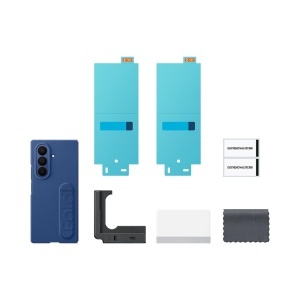 Husa din silicon Samsung EF-MF966 pentru Galaxy Z Fold7, albastra, subtire si rezistenta - Img 6