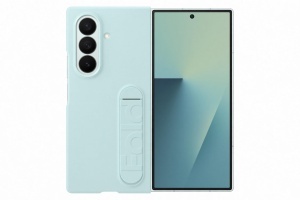 Husa din silicon Samsung EF-MF966 pentru Galaxy Z Fold7, subtire, rezistenta, culoare mint - Img 3
