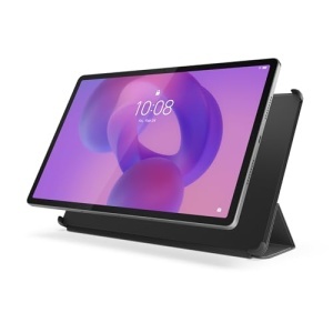 Husa Lenovo Idea Tab Pro Folio Gri Protectie Magnetica si Sleep Wake - Img 3