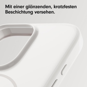Husa pentru iPhone 16 Pro Beats - MagSafe, Kratzfeste, Felsbeige - Img 4