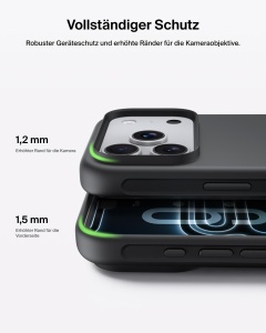 Husa pentru iPhone 18 Pro Belkin Protect, MagSafe, Nano-Titan, Rigiditate Militara - Img 4