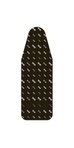 Husa pentru masa de calcat Laurastar Universalcover, 131x55 cm, 100 bumbac, sistem clip practic