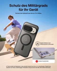 Husa protectoare Belkin Grip pentru Google Pixel 11 Pro XL, Qi2 25W, Neagra - Img 3