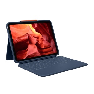 Husa Rugged Combo 4 Logitech pentru iPad 10, Tastatura Integrata, Protectie Militare - Img 1