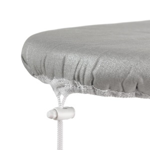 Husa universala Rayen pentru masa de calcat 130x47 cm albastru cu alb strat triplu din bumbac si spuma - Img 3