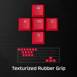 HyperX Rubber Keycaps Kit 19 Tasti Roz Texturate pentru Gaming - Img 2