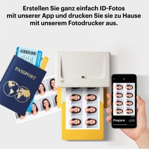 Imprimanta foto Kodak Dock Plus 10x15cm, Bluetooth, 10 foi, 4PASS - Img 9