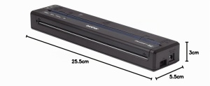 Imprimanta mobila Brother PJ-863, 300 DPI, USB-C si Bluetooth, Negru - Img 6
