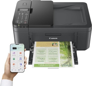 Imprimanta multifunctionala Canon PIXMA TR4755i 4in1 Negru Wi-Fi Duplex - Img 3