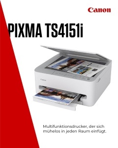 Imprimanta multifunctionala Canon PIXMA TS4151I, wireless, compacta, duplex - Img 2