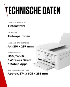 Imprimanta multifunctionala Canon PIXMA TS7750i, 4in1, alb, A4, Wi-Fi - Img 6