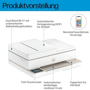 Imprimanta multifunctionala HP Envy 6520e, Wi-Fi, scanare, copiere, fax - Img 3