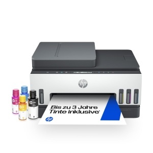 Imprimanta multifunctionala HP Smart Tank 7305 Wi-Fi Duplex ADF Rezervor mare de cerneala