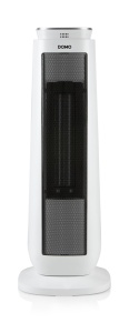 Incalzitor ceramic DOMO DO7347H cu temporizator - Design turn - 2000 W, alb/negru - Img 1