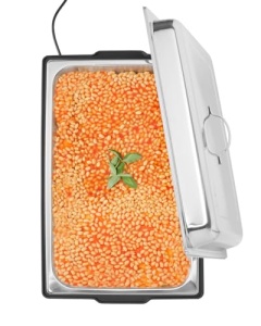 Incalzitor de alimente, Incalzitor de bufet, Recipient de incalzire, 9L, 230V, 900W, 573x348x(H)284mm, Otel inoxidabil, Polipropilena - Img 5
