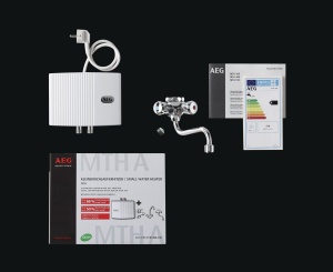 Incalzitor de apa instantaneu AEG MTH 350 OT, 3,5 kW, cu robinet pentru chiuveta - Img 3