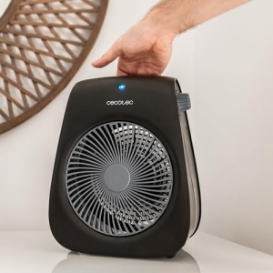 Incalzitor electric Cecotec negru ReadyWarm Force. Incalzitor ventilator 2000W, termostat reglabil, 2 niveluri de putere si 3 moduri de functionare, suprafata de acoperire de pana la 20m2. - Img 5