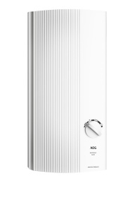 Incalzitor electronic de apa instantaneu AEG baza DDLE 27 kW, selectare continua a temperaturii prin 4 simboluri de aplicare, 4 simboluri de aplicare, conexiune fixa 400V, testat VDE, 222391