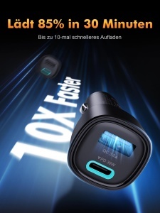 Incarcator auto GRIFEMA GD511, 48W, USB-C si USB-A, compact - Img 6