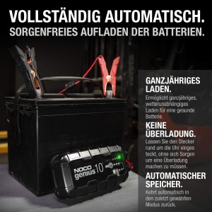 Incarcator pentru baterii NOCO GENIUS10, 10A, 6V12V, pentru auto si motociclete - Img 7