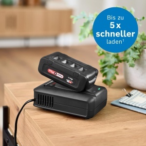 Incarcator rapid Bosch pentru aspiratoare fara fir, 18V, negru - Img 2