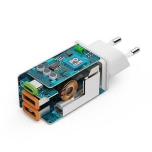 Incarcator rapid Hama, 45W, USB-C si USB-A, alb - Img 9
